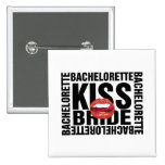 bachelorette kiss bride (red mouth) pin