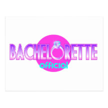 Bachelorette Official Postcard