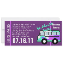Bachelorette Party Bus Pass
