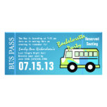 Bachelorette Party Bus Pass Personalized Announcements