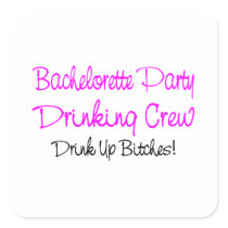 Bachelorette Party Drinking Crew