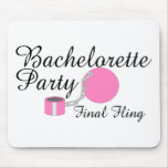 Bachelorette Party Final Fling Mouse Pads