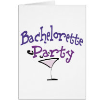 Bachelorette Party Greeting Cards