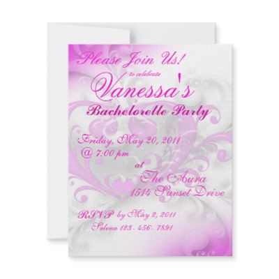 Bachelorette Party Invitation by Jamlanddesigns