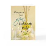 Bachelorette Party Invitation - Spa Greeting Cards