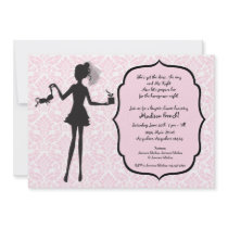 Bachelorette Party Lingerie Shower Invitation