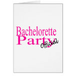 Bachelorette Party (Official) Greeting Card