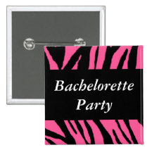 Bachelorette Party Pinback Button