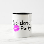 Bachelorette Party (Pink Lips) Coffee Mugs