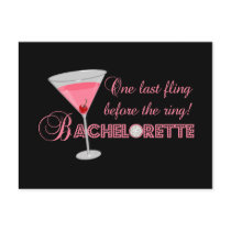 Bachelorette Party Postcard