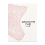 Bachelorette Party Postcard