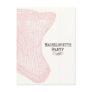 Bachelorette Party Postcard