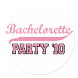 Bachelorette Party stickers