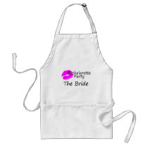 Bachelorette Party The Bride Pink Kiss Aprons