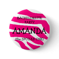 Bachelorette The Spoiled One Buttons