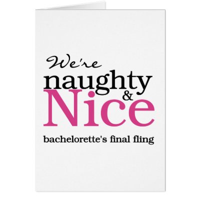 Bachelorettes Final Fling Pink Greeting Cards by weddingsareus