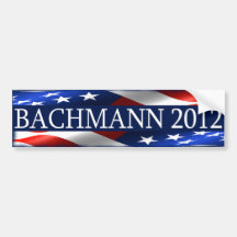 Bachmann 2012 bumper stickers