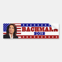 Bachmann 2012 bumper stickers