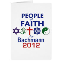 Bachmann Faith 2012 Greeting Cards