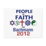 Bachmann Faith 2012 Postcard
