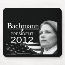Bachmann for President Mouse Pad