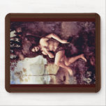 Bachus By Leonardo Da Vinci (Best Quality) Mousepads
