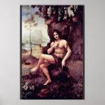 Bachus By Leonardo Da Vinci (Best Quality) Print
