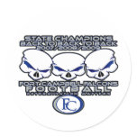 Back 2 Back 2 Back Skullz Sticker