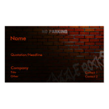 Back Alley Business Cards