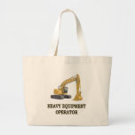 BACK HOE CANVAS BAG