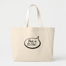 Back In St. Olaf... Canvas Bag