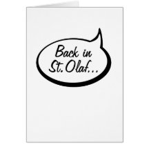 Back In St. Olaf... Card