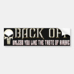 Back Off Bumper Stickers