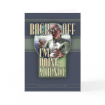 Back Off - I'm Doing Science Greeting Card