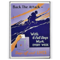 Back The Attack Full Color Flyer