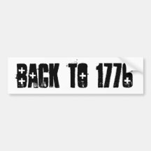 back to 1776 Bumper Sticker