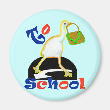 back to school 2 refrigerator magnet
