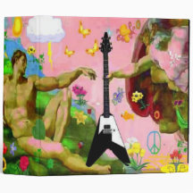 BACK TO SCHOOL ARTISTIC BINDER - GUITARISTS - ART