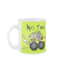 Back to School Bus Mugs