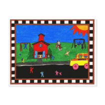 Back To School Postcard