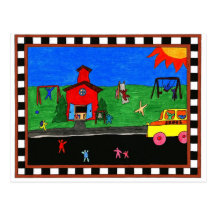 Back To School Postcard