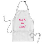 Back To The Kitchen  Apron