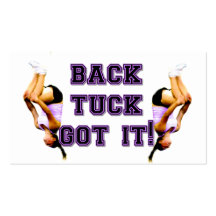 Back Tuck got it Business Card