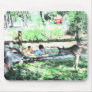 BACK YARD BUDDIES #2 KIDS WITH DEER MOUSEPAD