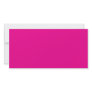 Background Color - Magenta Custom Photo Card