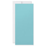 Background Colour - Aqua rack cards