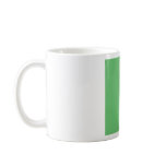 Background Colour - Green 02 Coffee Mugs