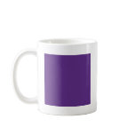 Background Colour - Purple Coffee Mugs