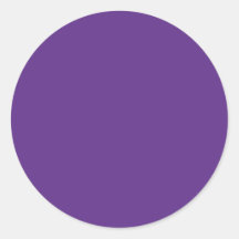Background Colour - Purple Round Stickers