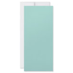 Background Colour - Tiffany Blue rack cards